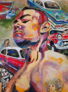 A Mother's Son Lowrider Painting